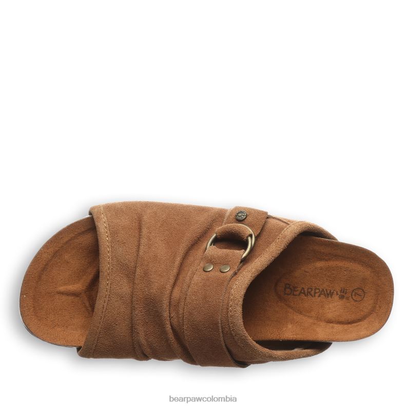 BEARPAW 8B2H465 sandalias nuez dura mujer lilia