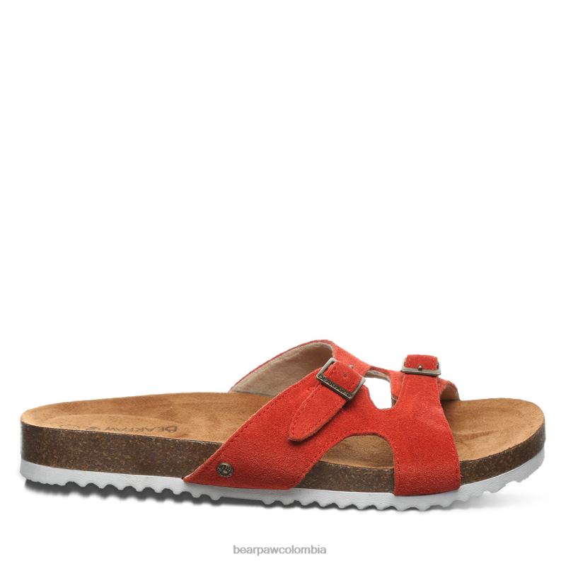 BEARPAW 8B2H468 sandalias alerta roja mujer jaycee