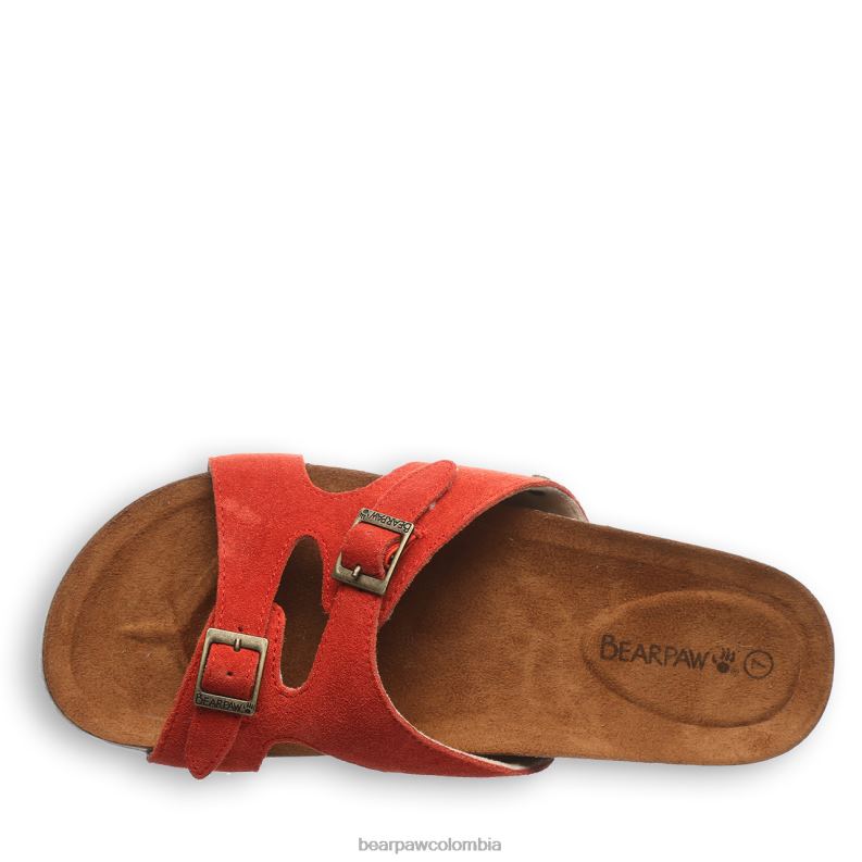 BEARPAW 8B2H468 sandalias alerta roja mujer jaycee