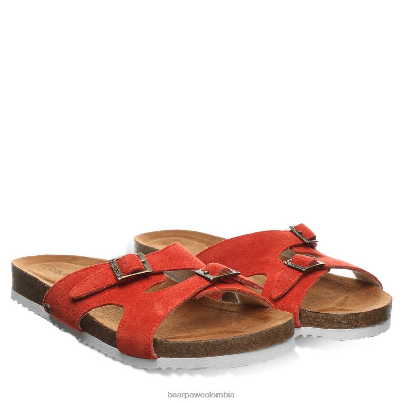 BEARPAW 8B2H468 sandalias alerta roja mujer jaycee