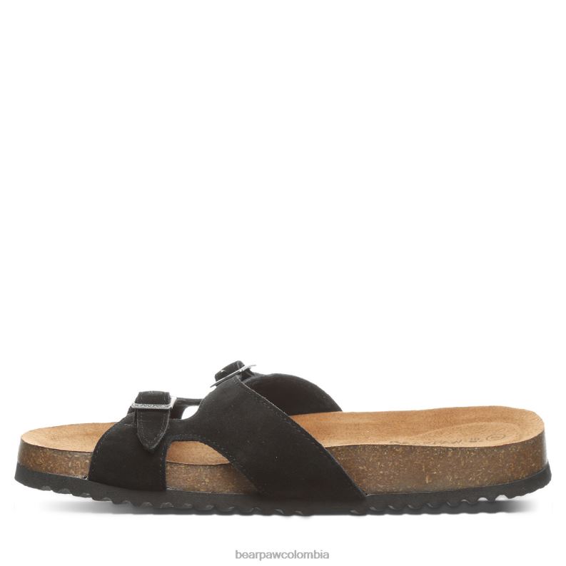 BEARPAW 8B2H471 sandalias negro mujer jaycee
