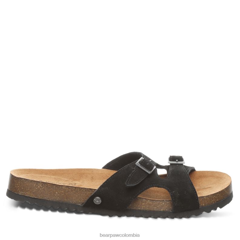 BEARPAW 8B2H471 sandalias negro mujer jaycee