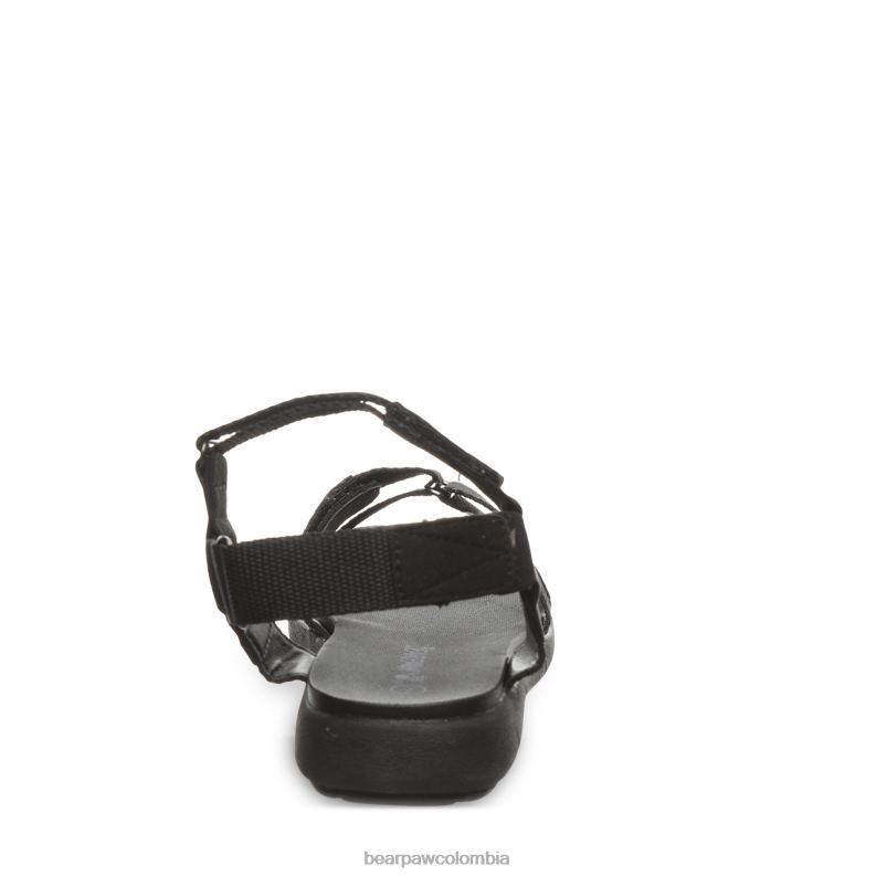 BEARPAW 8B2H473 sandalias negro mujer beca