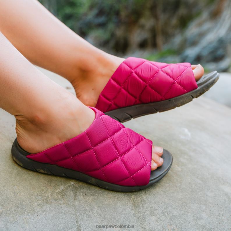 BEARPAW 8B2H475 sandalias magenta mujer audrey