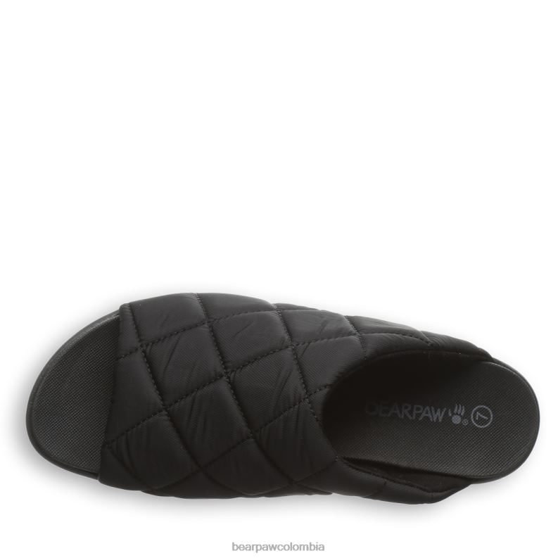 BEARPAW 8B2H477 sandalias negro mujer audrey