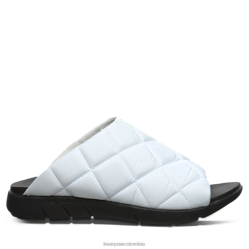 BEARPAW 8B2H478 sandalias blanco mujer audrey