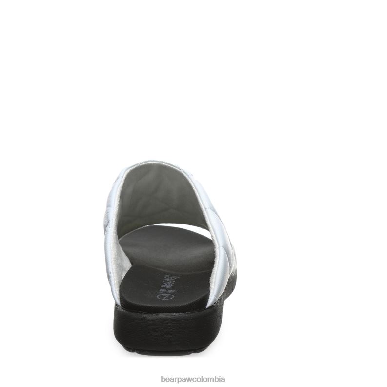 BEARPAW 8B2H478 sandalias blanco mujer audrey
