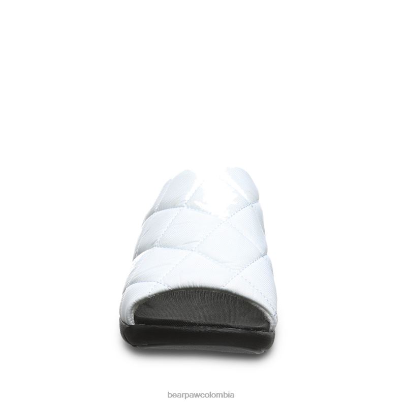 BEARPAW 8B2H478 sandalias blanco mujer audrey