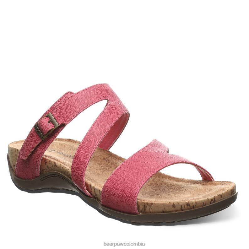 BEARPAW 8B2H479 sandalias rosa mujer teresa