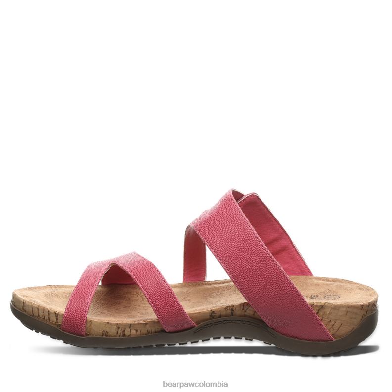 BEARPAW 8B2H479 sandalias rosa mujer teresa