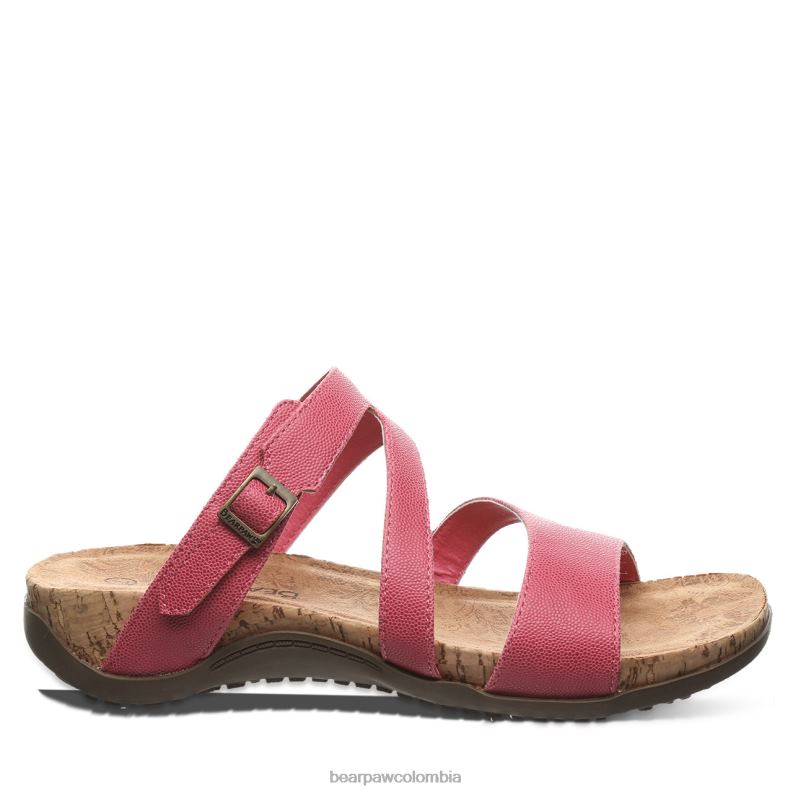 BEARPAW 8B2H479 sandalias rosa mujer teresa