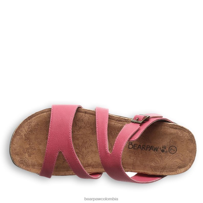 BEARPAW 8B2H479 sandalias rosa mujer teresa