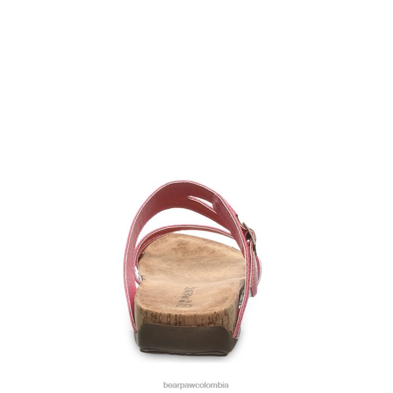 BEARPAW 8B2H479 sandalias rosa mujer teresa