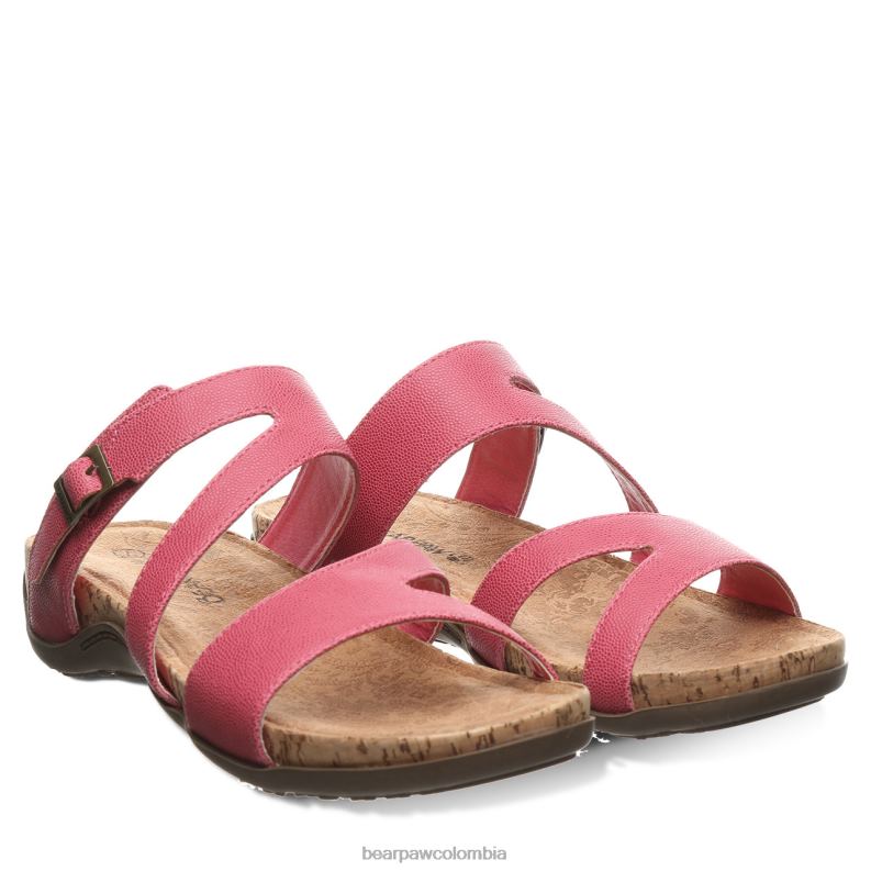 BEARPAW 8B2H479 sandalias rosa mujer teresa
