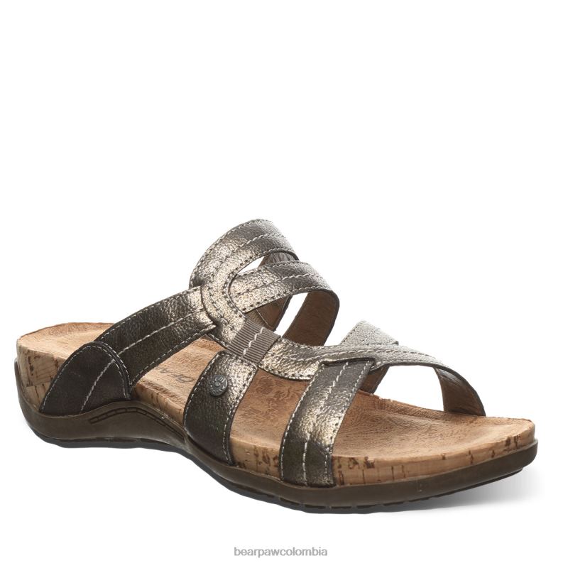 BEARPAW 8B2H480 sandalias bronce mujer Kai II