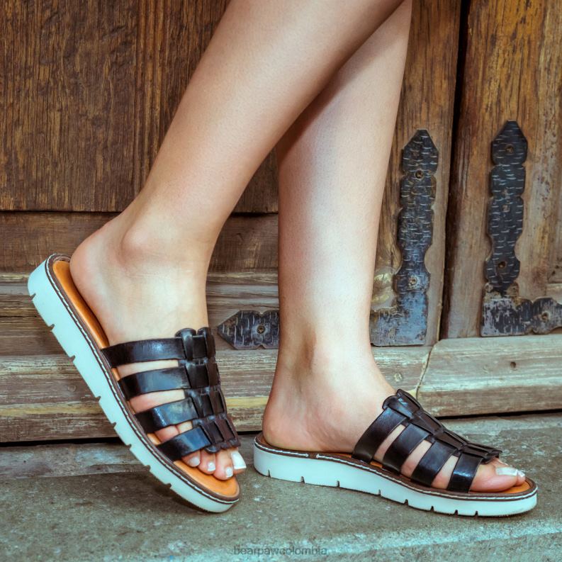 BEARPAW 8B2H486 sandalias negro mujer vanessa