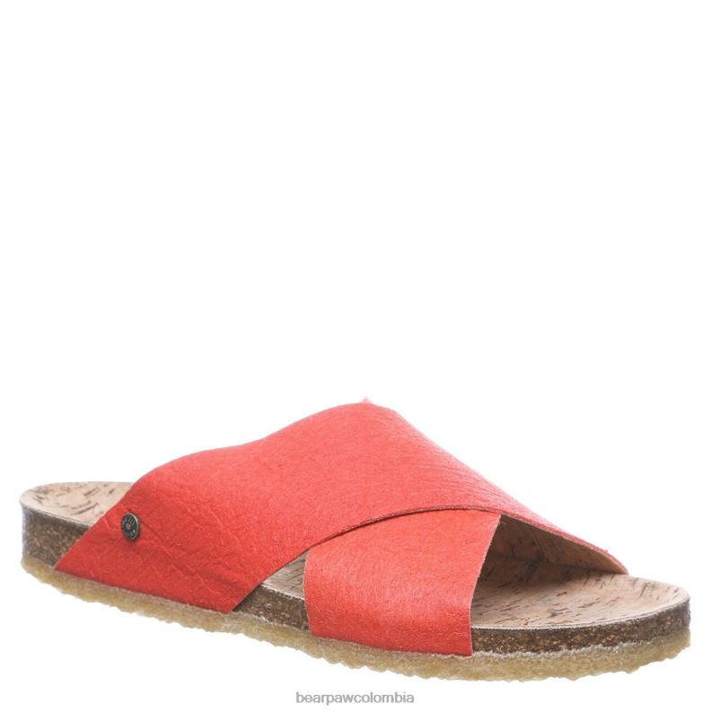 BEARPAW 8B2H503 sandalias pimenton mujer piña