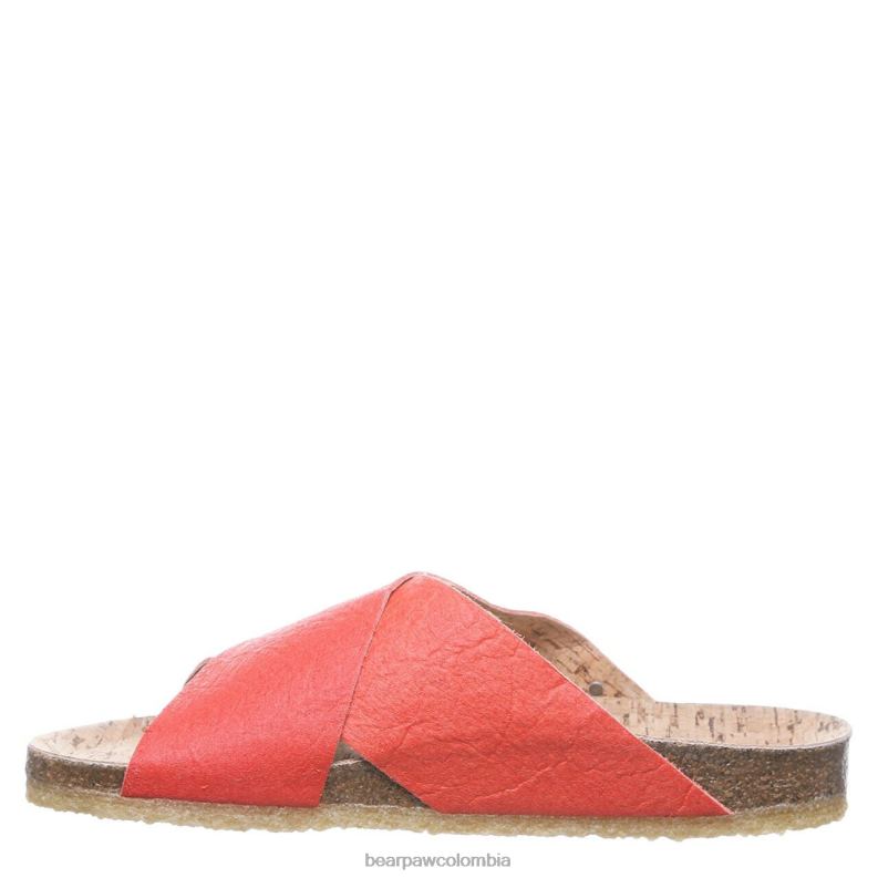 BEARPAW 8B2H503 sandalias pimenton mujer piña