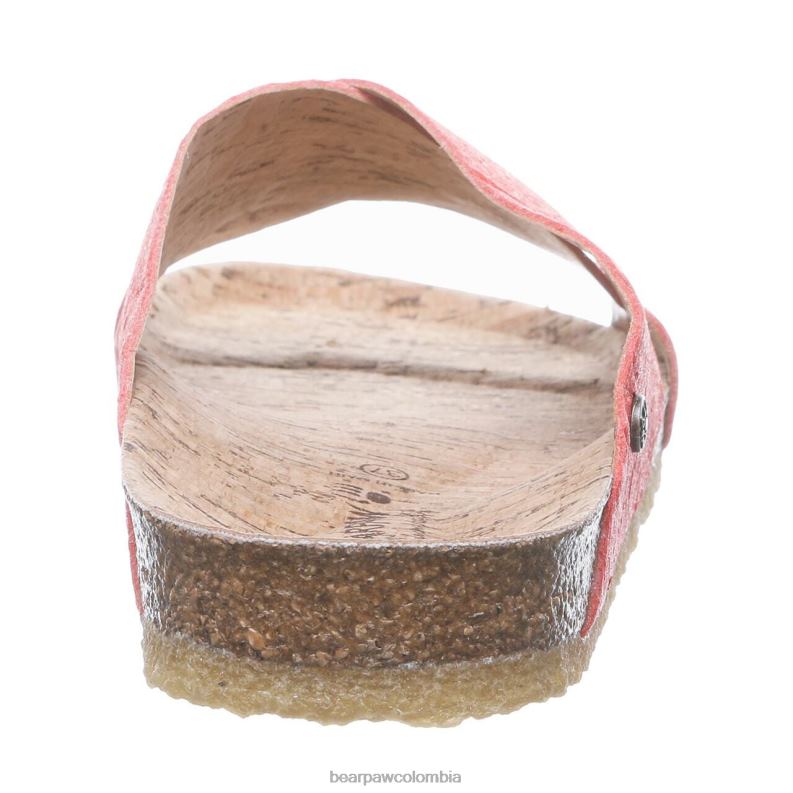 BEARPAW 8B2H503 sandalias pimenton mujer piña