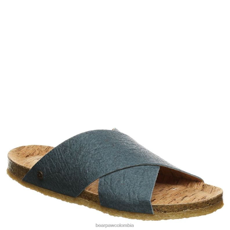 BEARPAW 8B2H504 sandalias índigo mujer piña