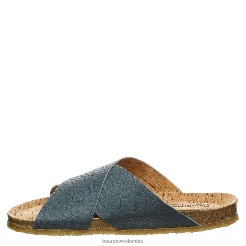 BEARPAW 8B2H504 sandalias índigo mujer piña