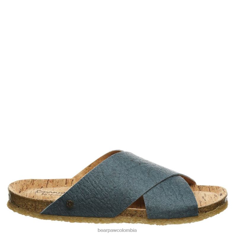 BEARPAW 8B2H504 sandalias índigo mujer piña