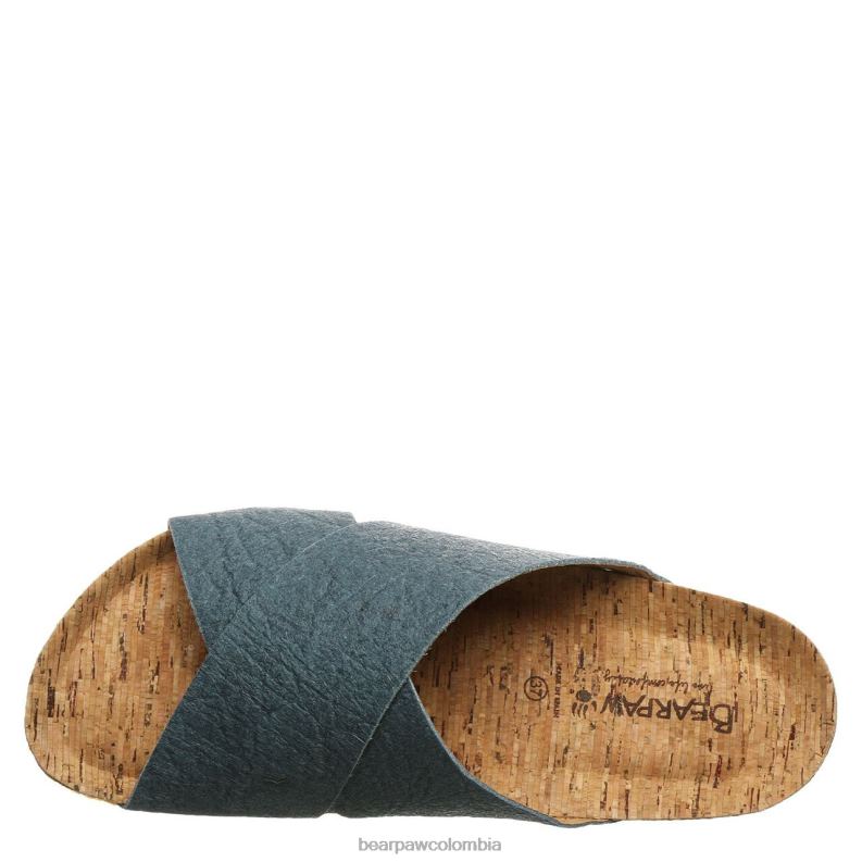 BEARPAW 8B2H504 sandalias índigo mujer piña