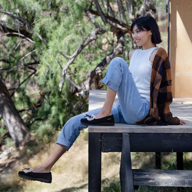 BEARPAW 8B2H264 zapatillas negro mujer París