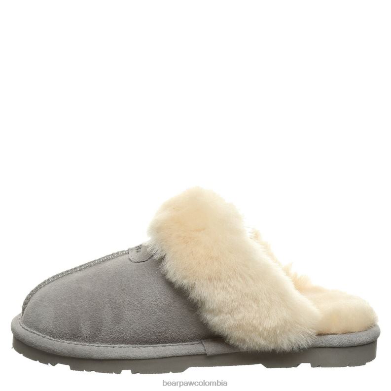 BEARPAW 8B2H270 zapatillas niebla gris mujer loki