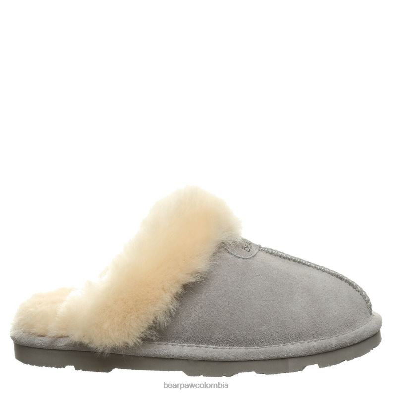 BEARPAW 8B2H270 zapatillas niebla gris mujer loki
