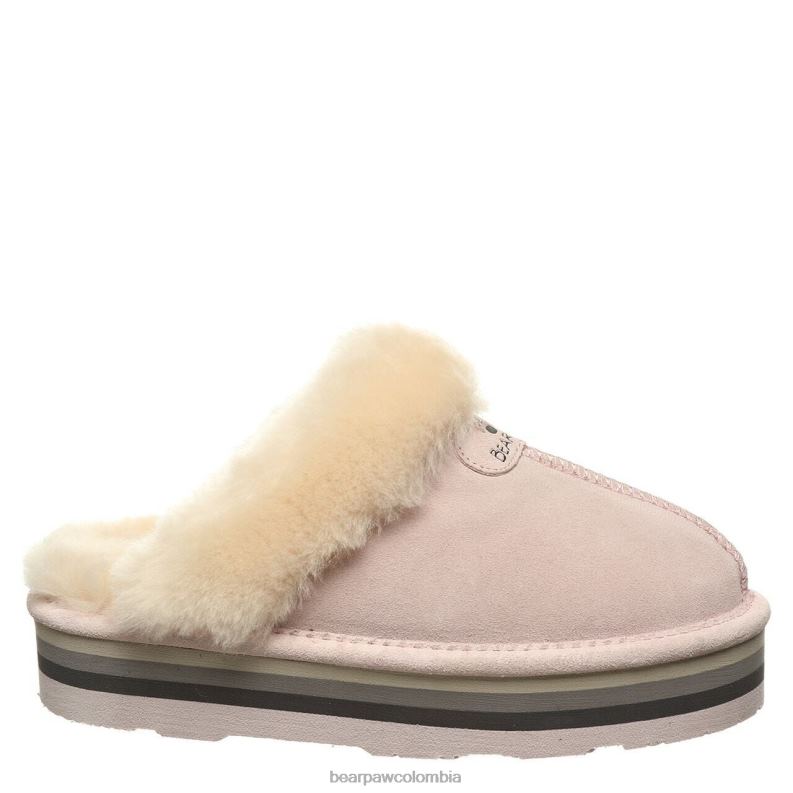 BEARPAW 8B2H279 zapatillas Rosa palido mujer retro loki