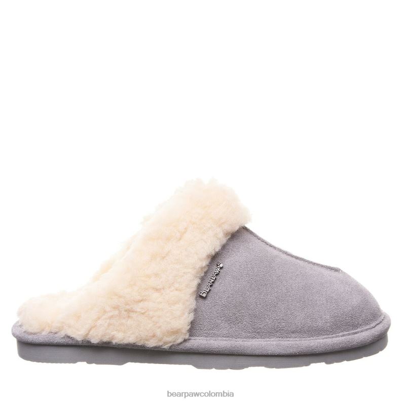 BEARPAW 8B2H283 zapatillas niebla gris mujer loketta
