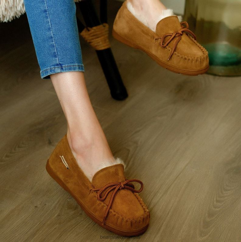 BEARPAW 8B2H289 zapatillas nuez dura mujer mente