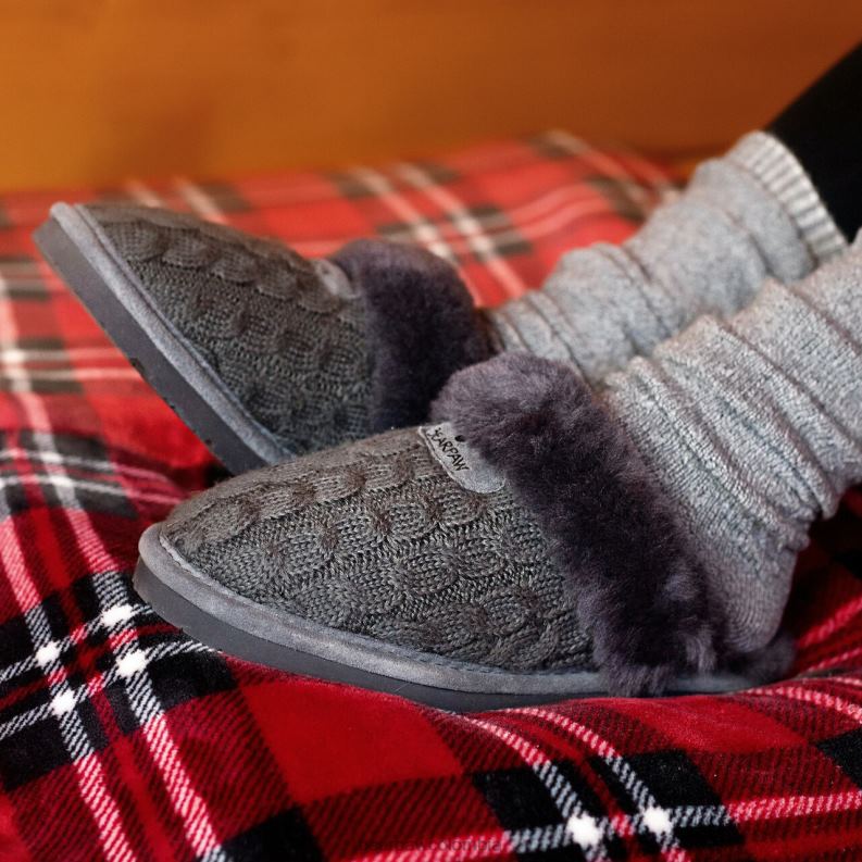 BEARPAW 8B2H292 zapatillas carbón mujer effie