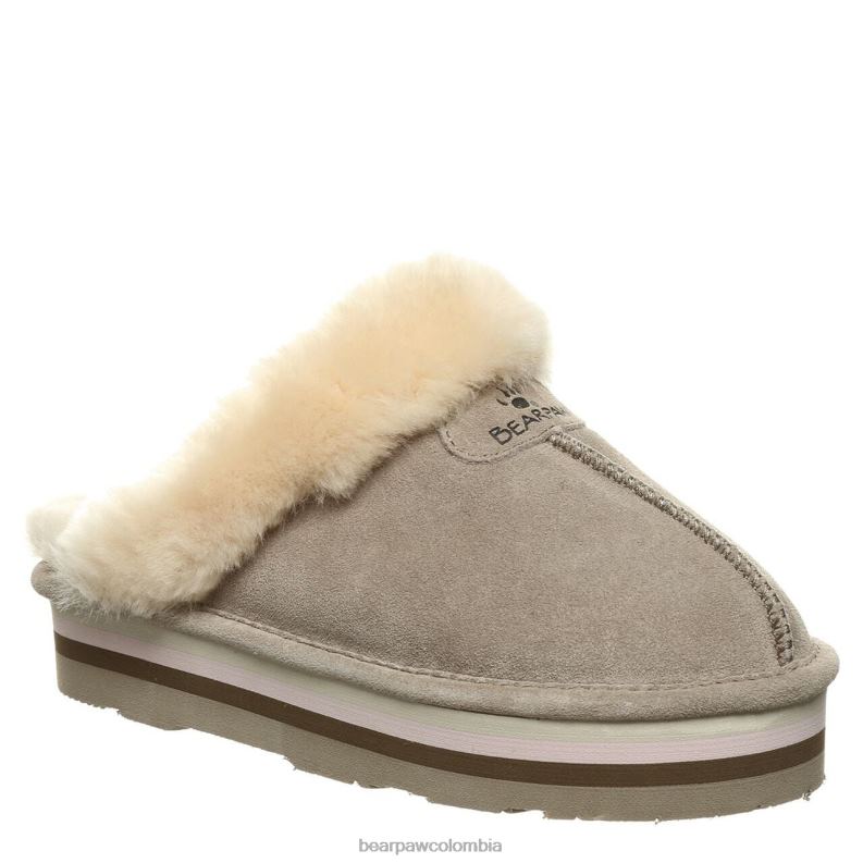 BEARPAW 8B2H308 zapatillas piedra mujer retro loki