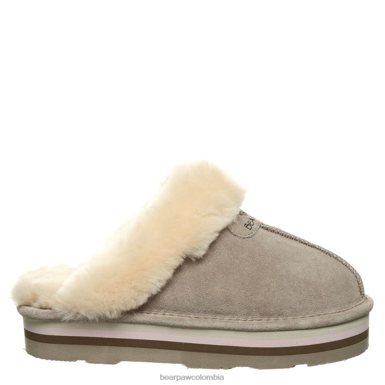 BEARPAW 8B2H308 zapatillas piedra mujer retro loki
