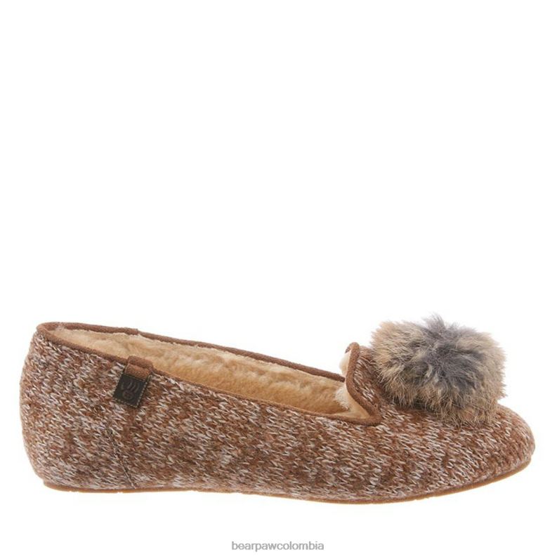 BEARPAW 8B2H323 zapatillas nuez dura mujer Shae