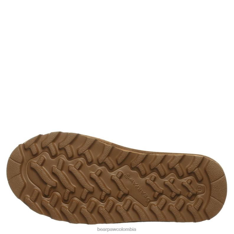 BEARPAW 8B2H566 botas nuez dura niños juventud alyssa