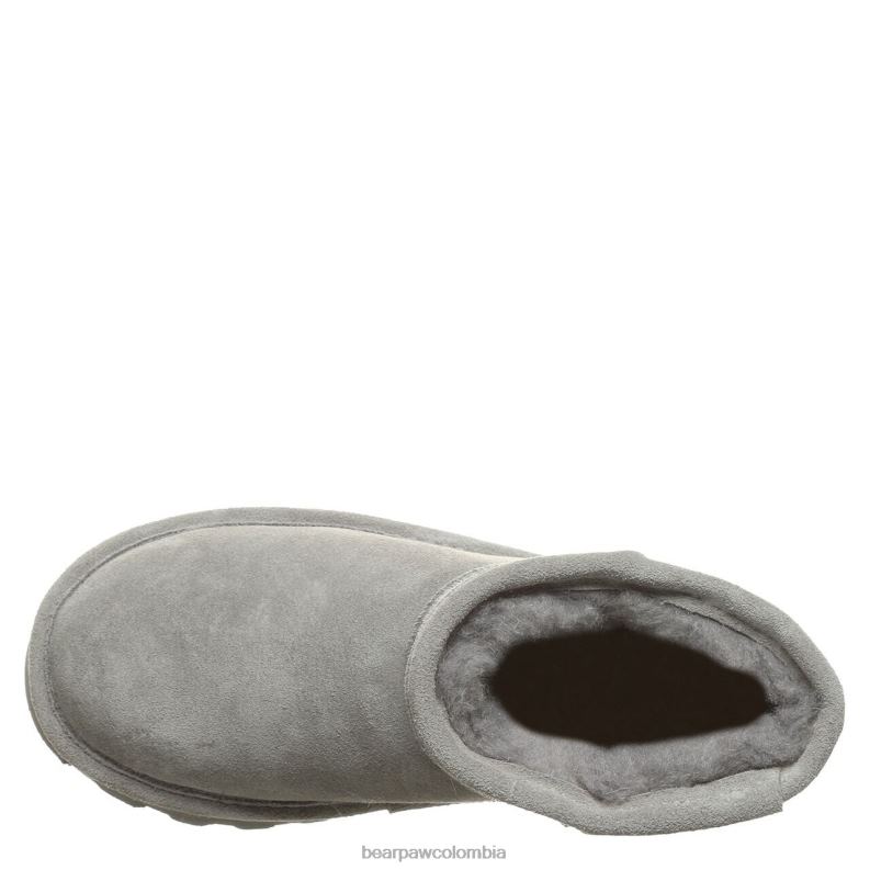 BEARPAW 8B2H567 botas niebla gris niños juventud alyssa