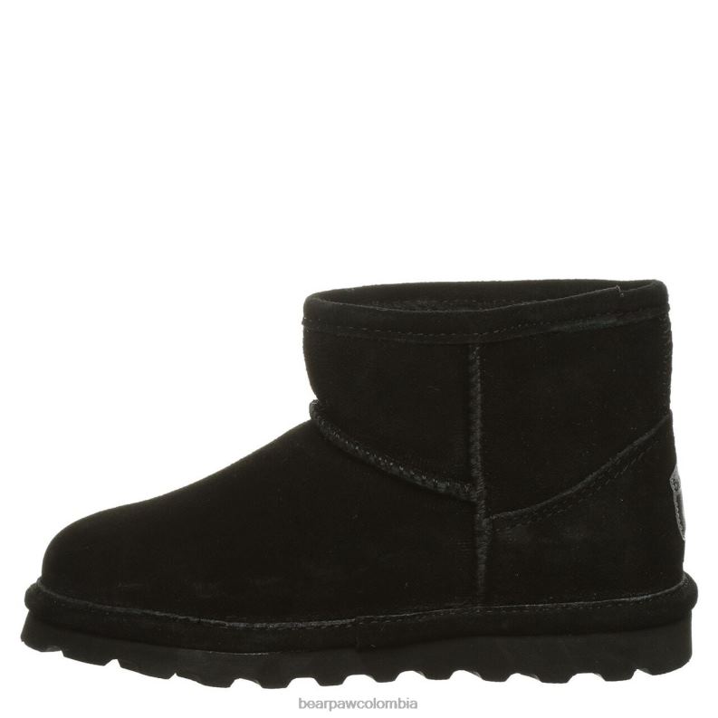 BEARPAW 8B2H568 botas negro niños juventud alyssa