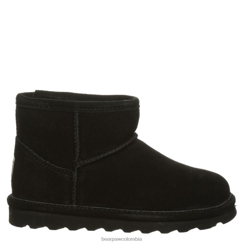 BEARPAW 8B2H568 botas negro niños juventud alyssa