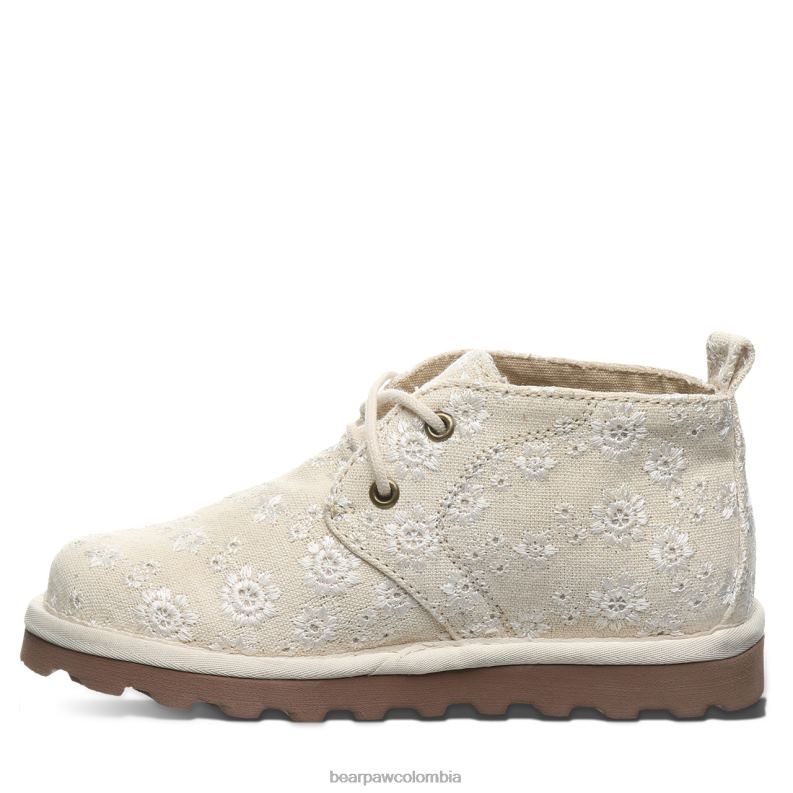 BEARPAW 8B2H569 botas hueso niños juventud skye