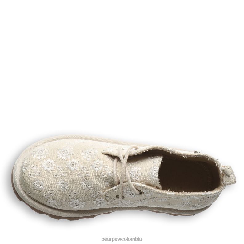 BEARPAW 8B2H569 botas hueso niños juventud skye