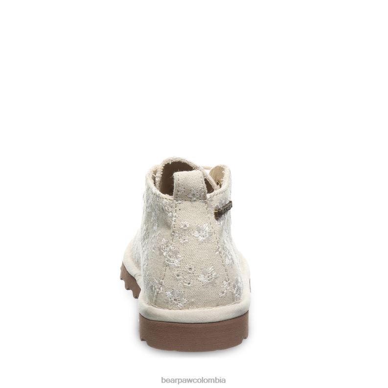 BEARPAW 8B2H569 botas hueso niños juventud skye