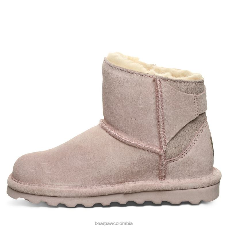 BEARPAW 8B2H572 botas caviar rosa niños betty juventud