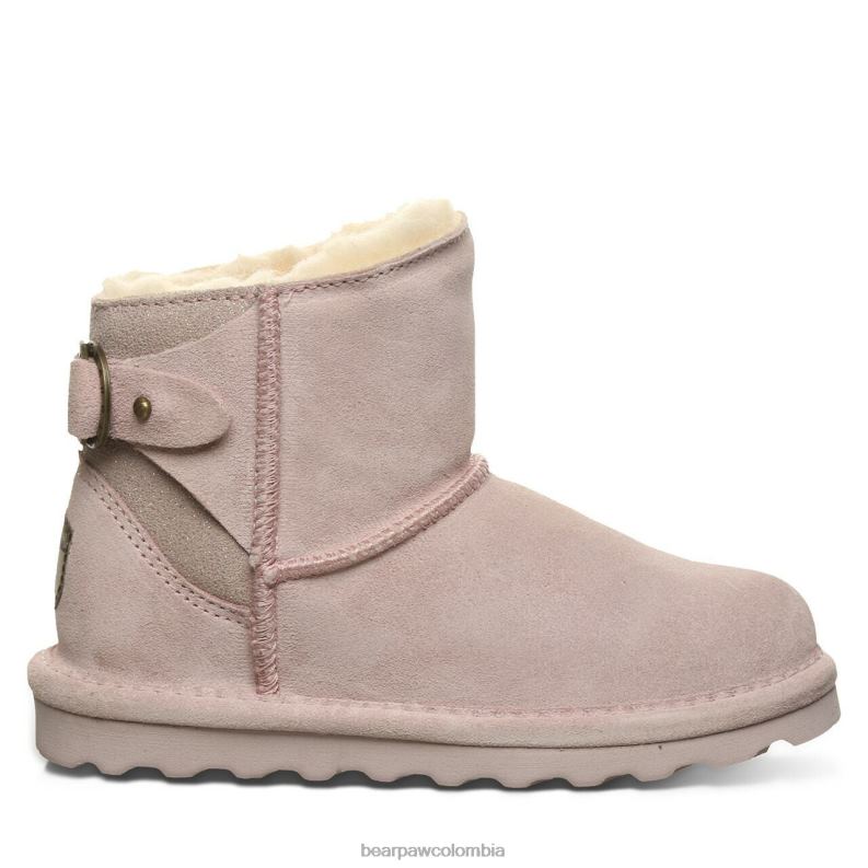 BEARPAW 8B2H572 botas caviar rosa niños betty juventud