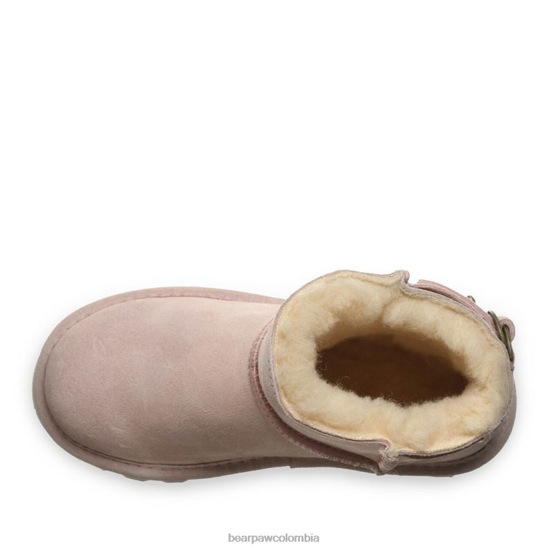 BEARPAW 8B2H572 botas caviar rosa niños betty juventud