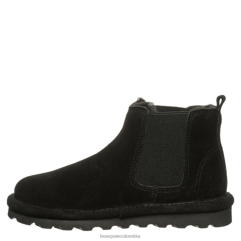 BEARPAW 8B2H574 botas negro niños dibujó la juventud