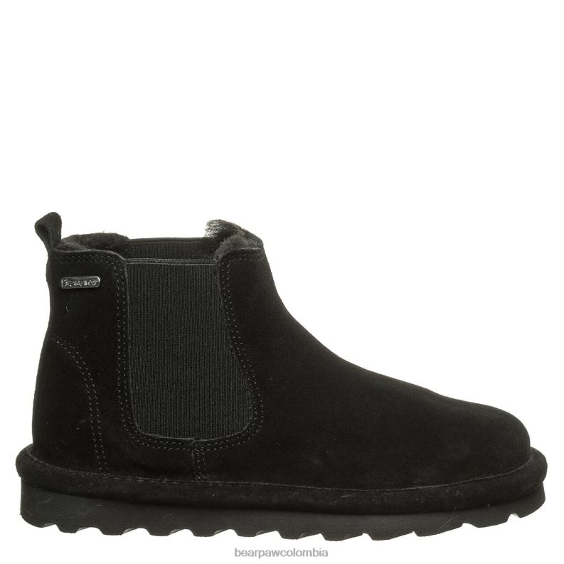 BEARPAW 8B2H574 botas negro niños dibujó la juventud