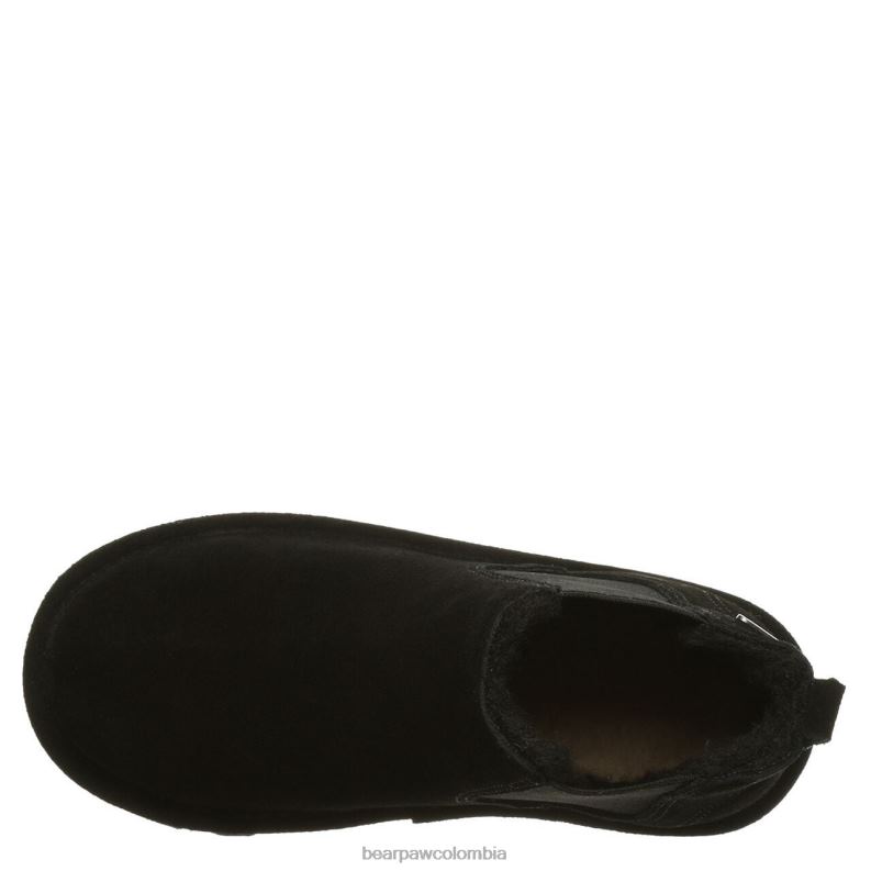 BEARPAW 8B2H574 botas negro niños dibujó la juventud